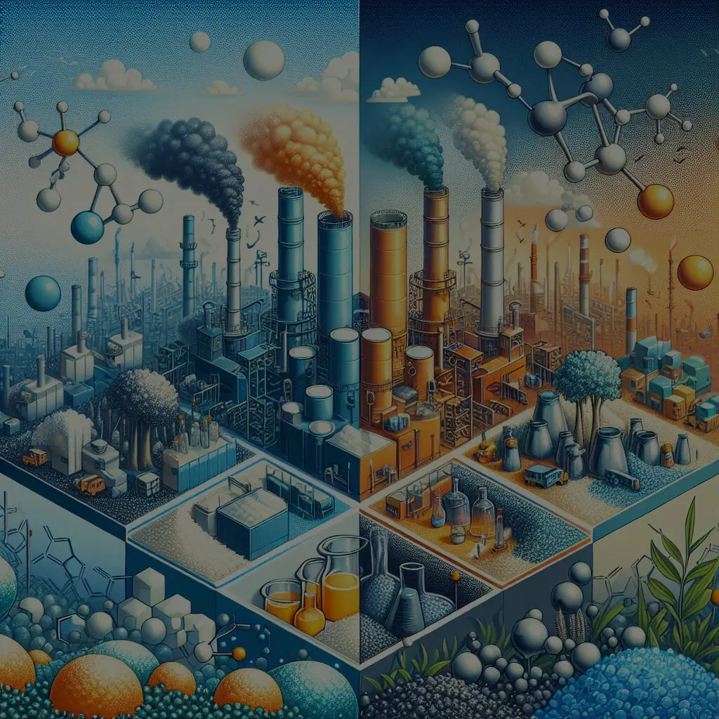 Chemia organiczna a nieorganiczna – co produkuje każdy z tych sektorów?