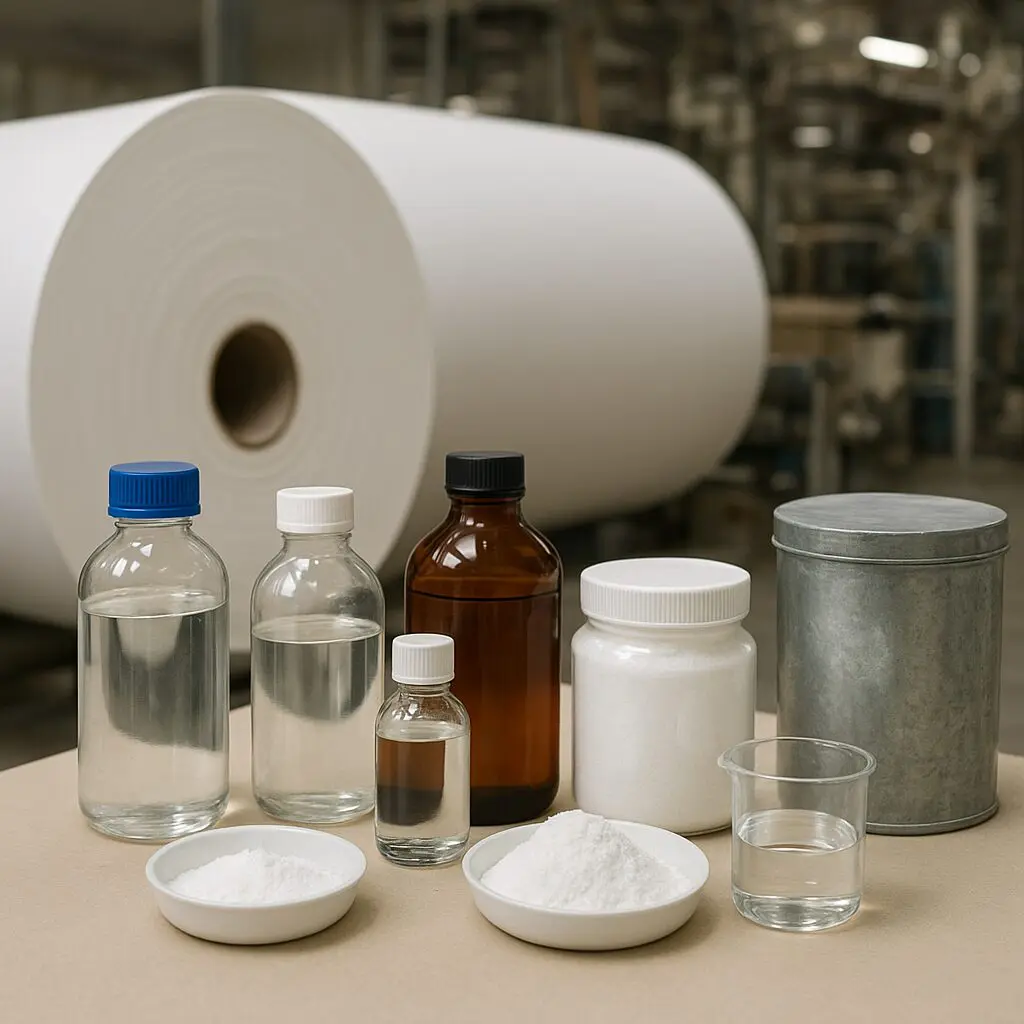 Środki chemiczne stosowane w papiernictwie