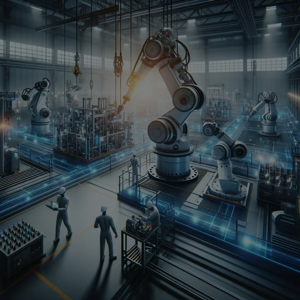 Przemysł 4.0 a roboty przemysłowe: jak współpracują maszyny i ludzie?