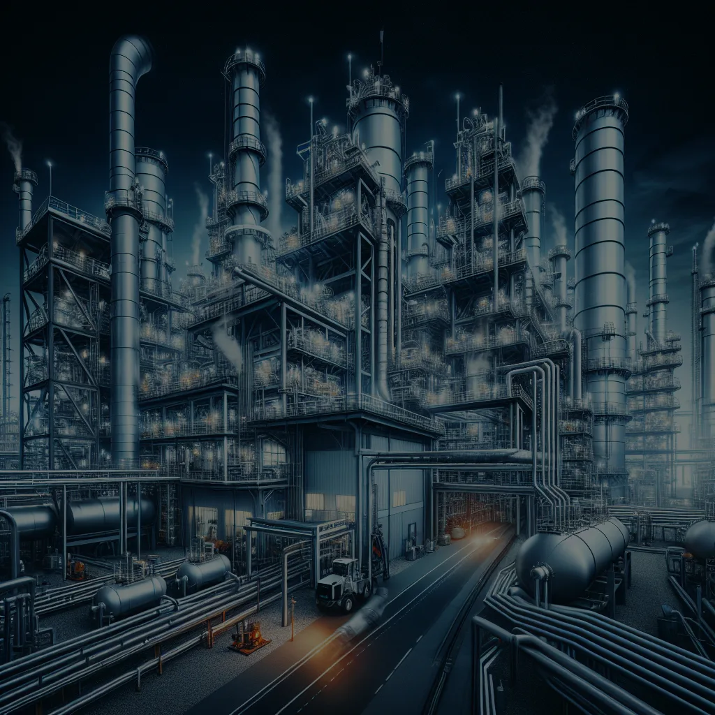 Procesy rafinacji ropy naftowej: Produkcja chemikaliów pochodnych