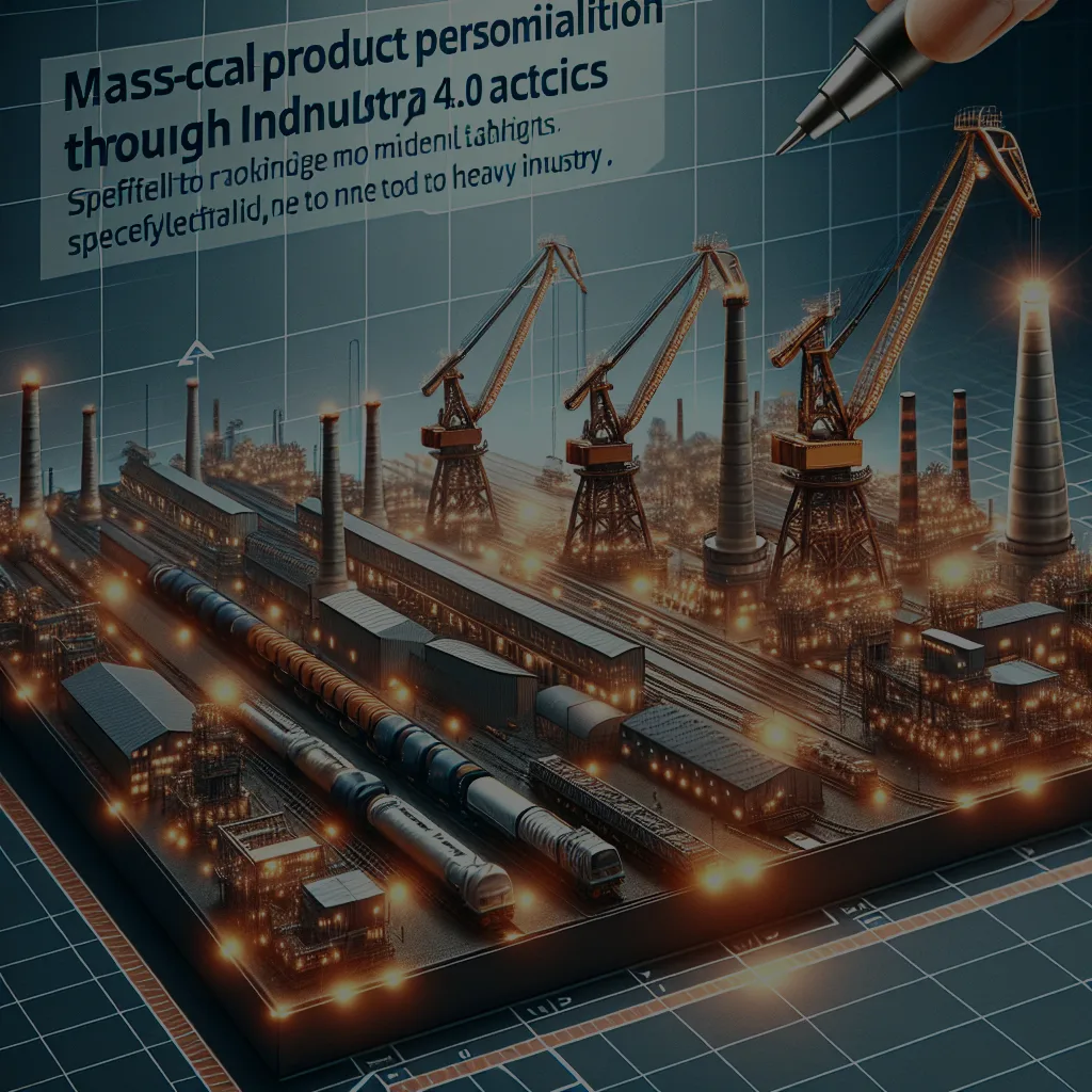 Personalizacja produktów na skalę masową dzięki Przemysłowi 4.0
