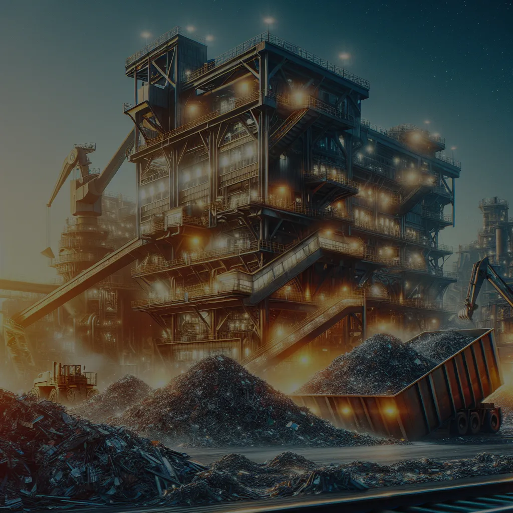 Recykling stali – kluczowy element zrównoważonej produkcji w przemyśle metalurgicznym