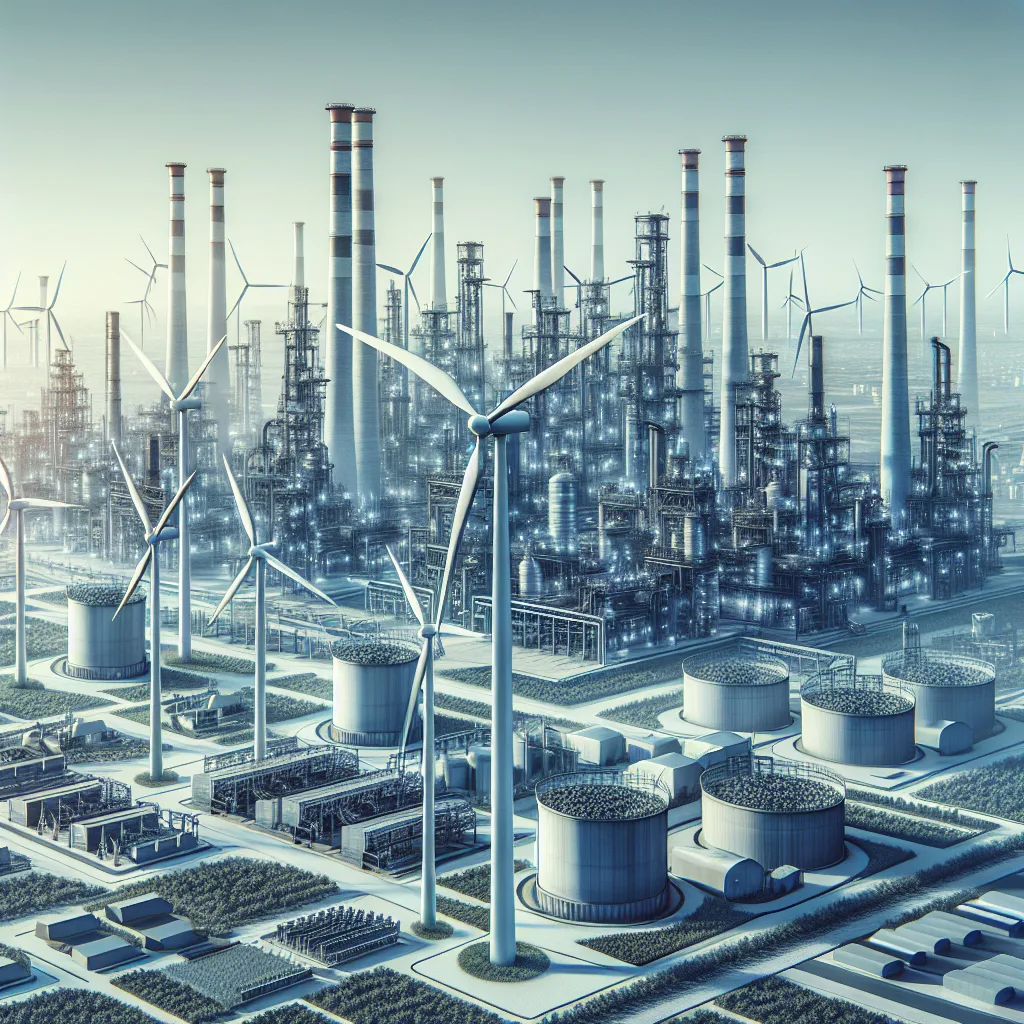 Przykłady zakładów przemysłowych zasilanych energią wiatrową – studia przypadków