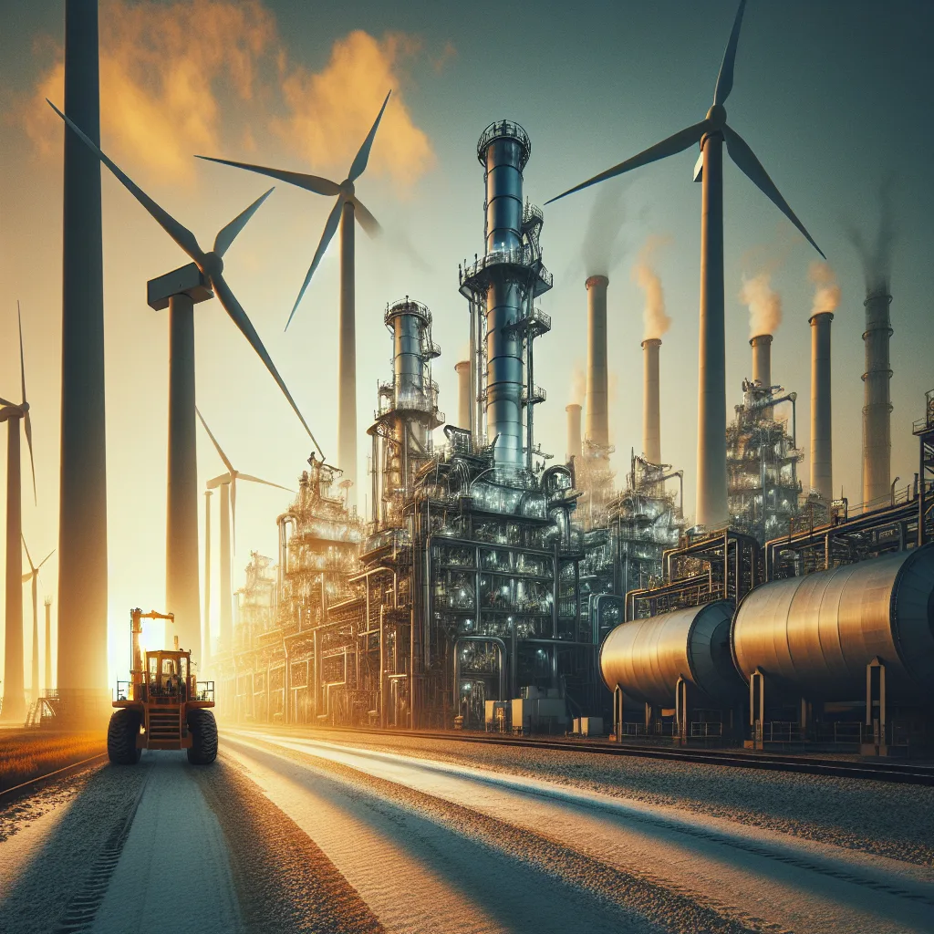 Zastosowanie energii wiatrowej w przemysłowych procesach
