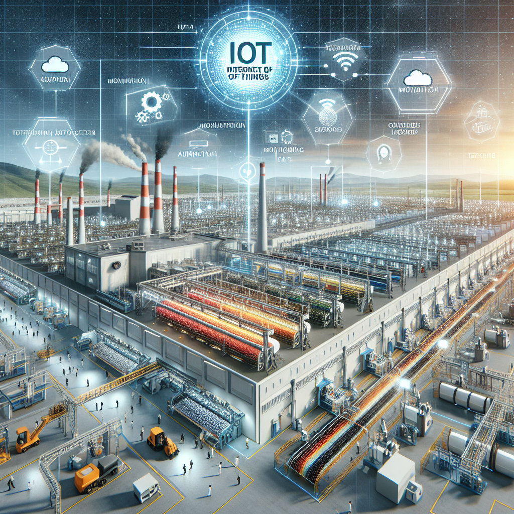 IoT w przemyśle tekstylnym – jak automatyzacja i monitorowanie wpływają na wydajność?