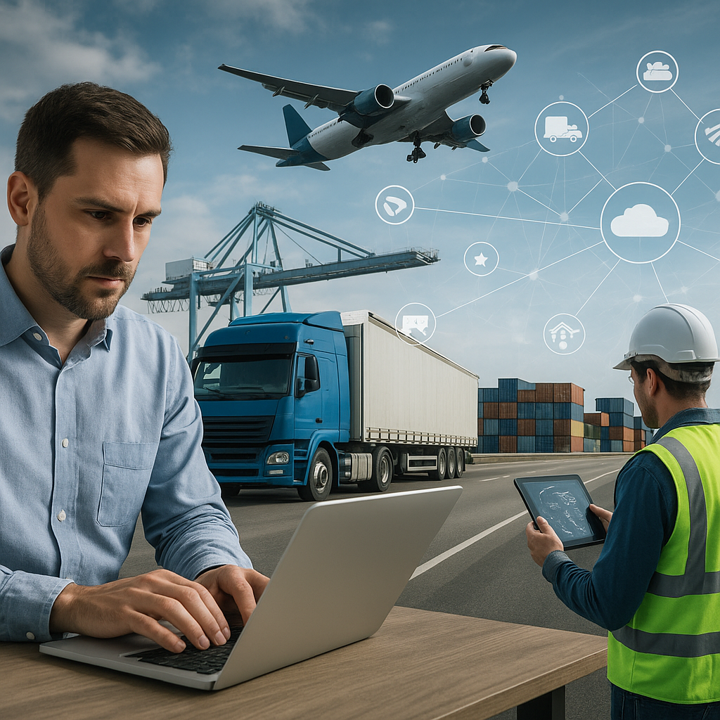 Jak cyfryzacja zmienia branżę logistyczną i przemysł transportowy