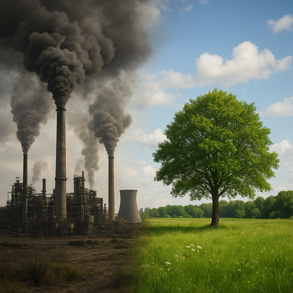 Jak przemysł wpływa na zmiany klimatu – fakty i mity