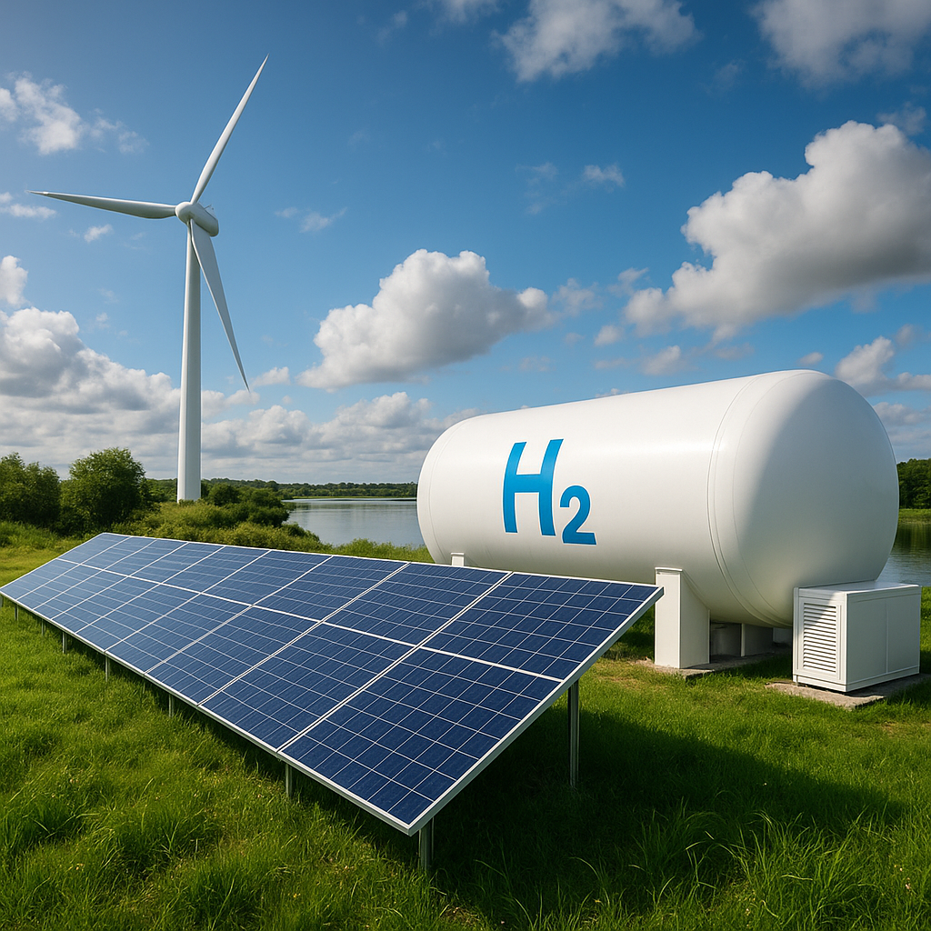 Jak rozwija się przemysł energii odnawialnej – wiatr, słońce i wodór