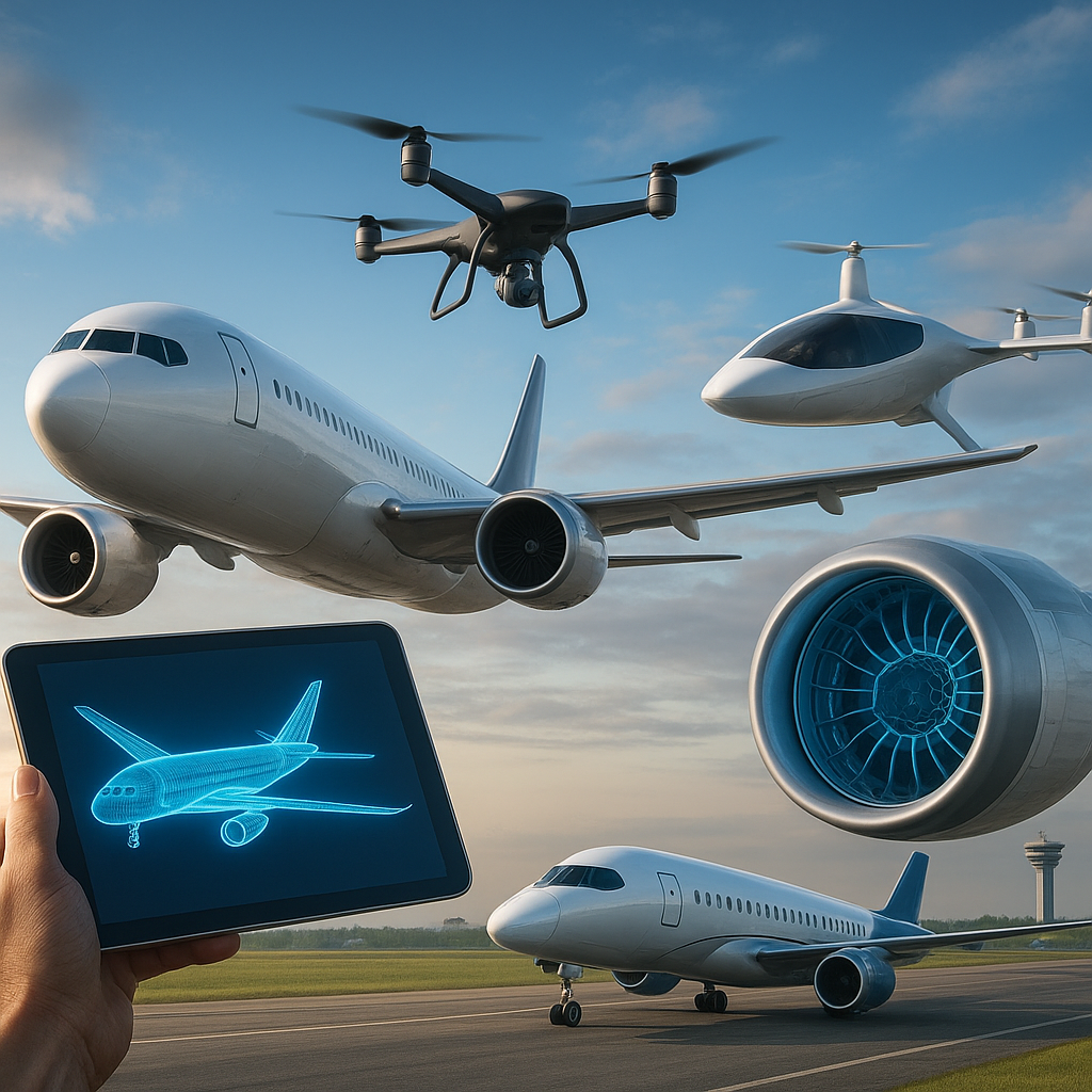 Jakie innowacje kształtują przyszłość przemysłu lotniczego
