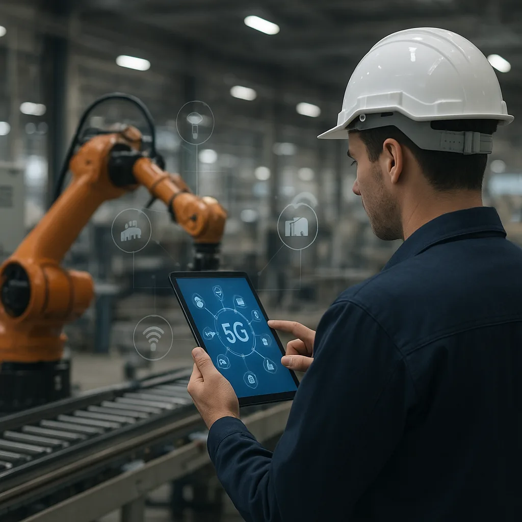Jak 5G i IoT (Internet Rzeczy) zmieniają produkcję przemysłową
