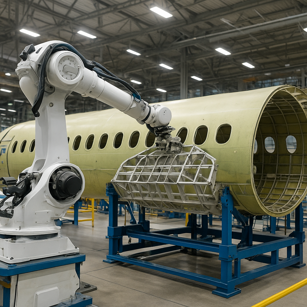 Automatyzacja produkcji w zakładach lotniczych