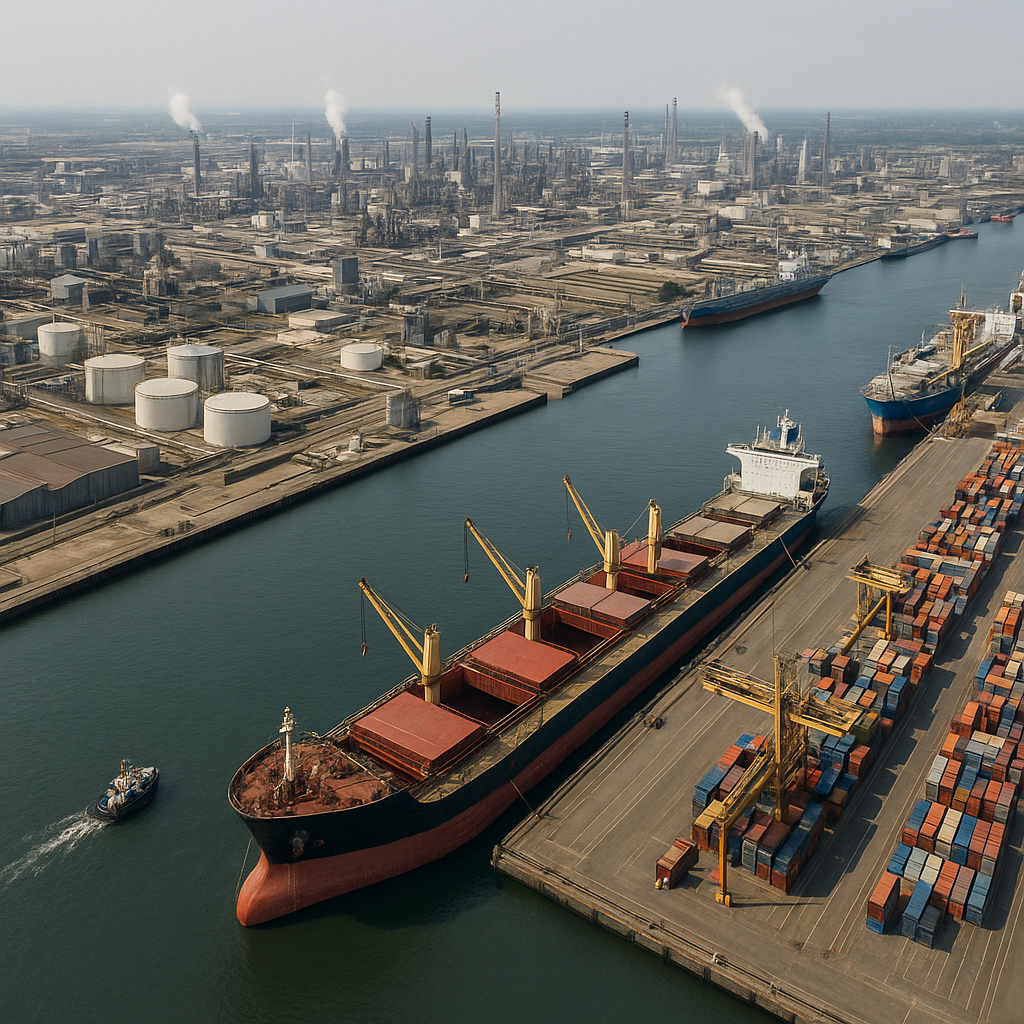 Największe porty przemysłowe