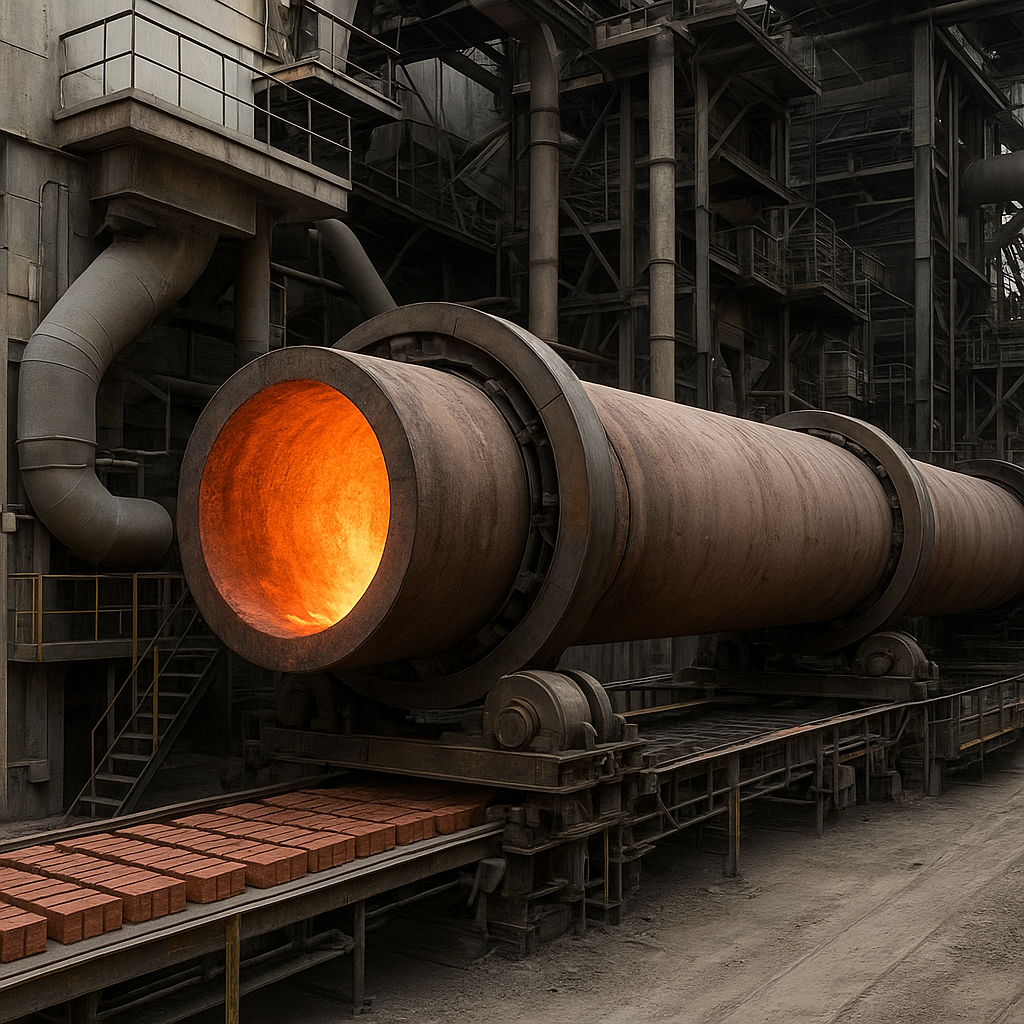 Produkcja klinkieru w nowoczesnych piecach obrotowych