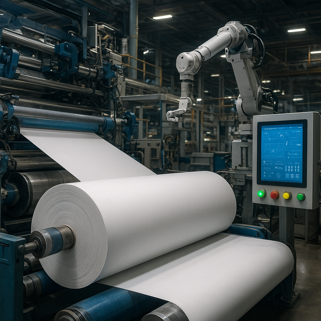 Nowoczesne technologie w produkcji papieru