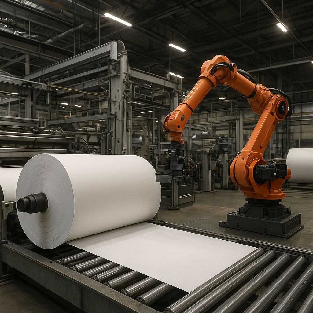 Wpływ automatyzacji na przemysł papierniczy