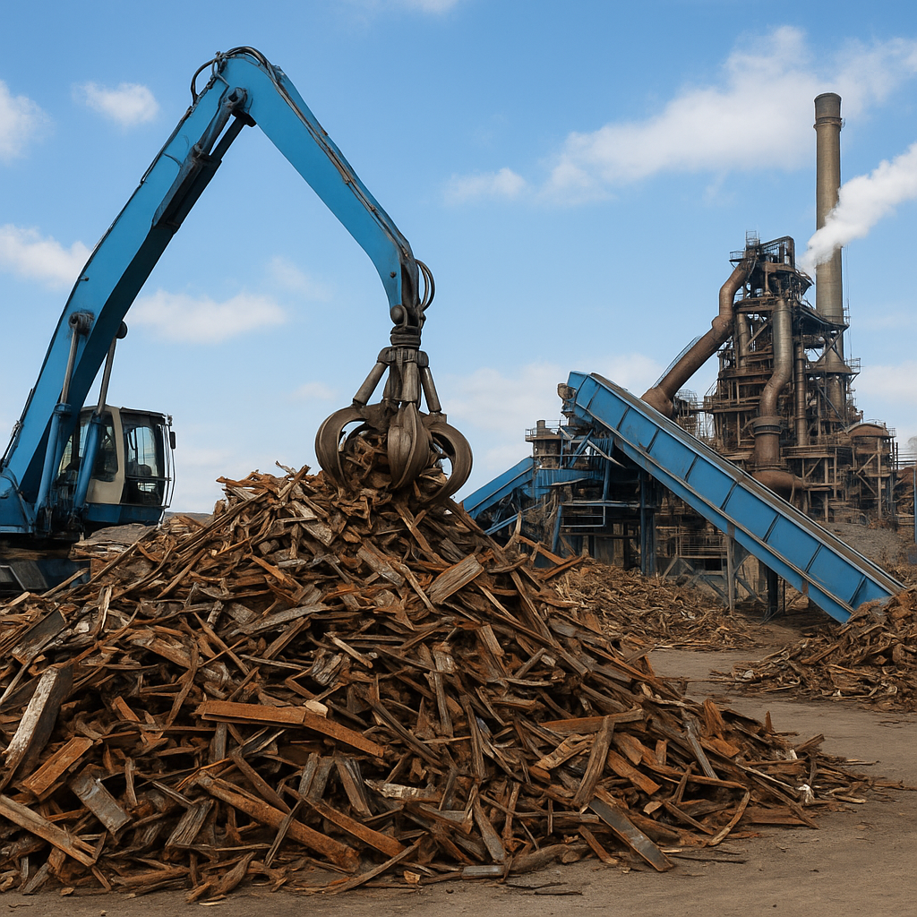 Nowoczesne metody recyklingu złomu stalowego