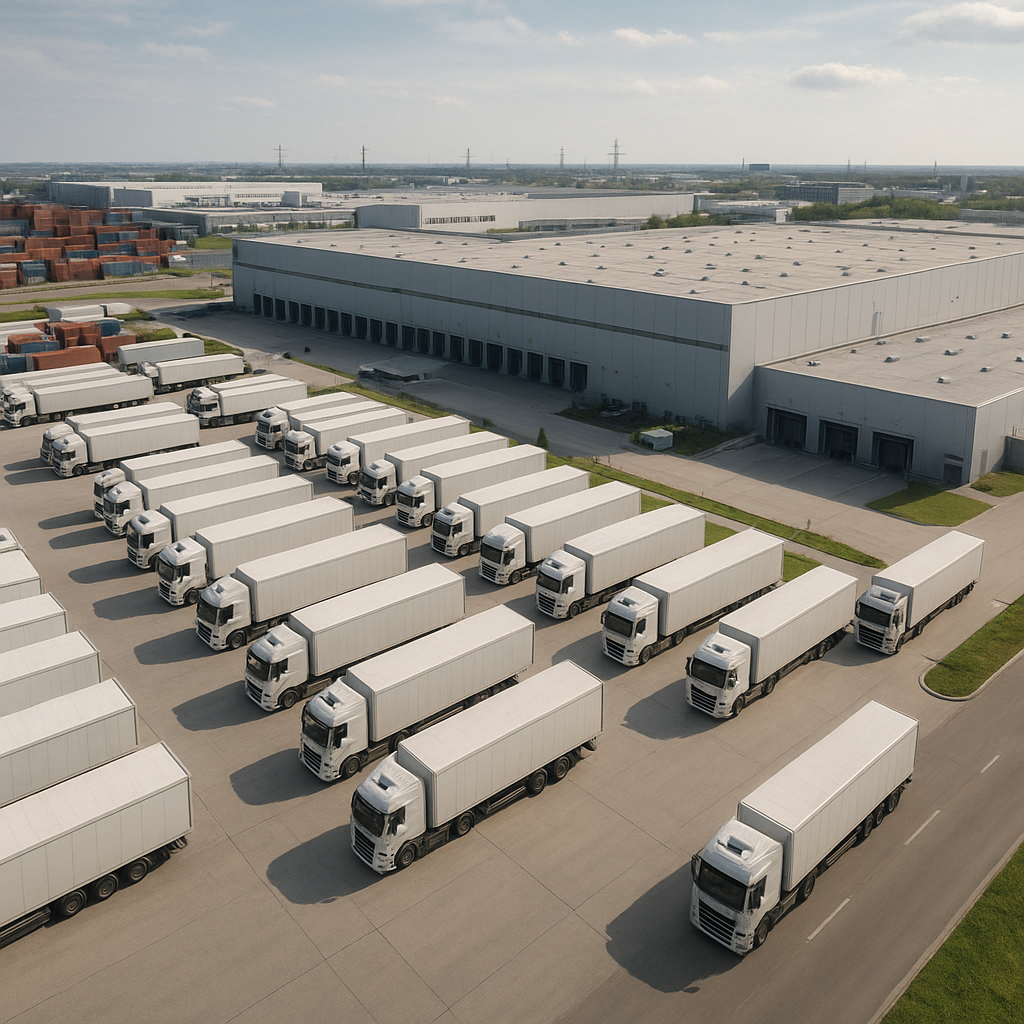 Największe centra logistyczne dla przemysłu