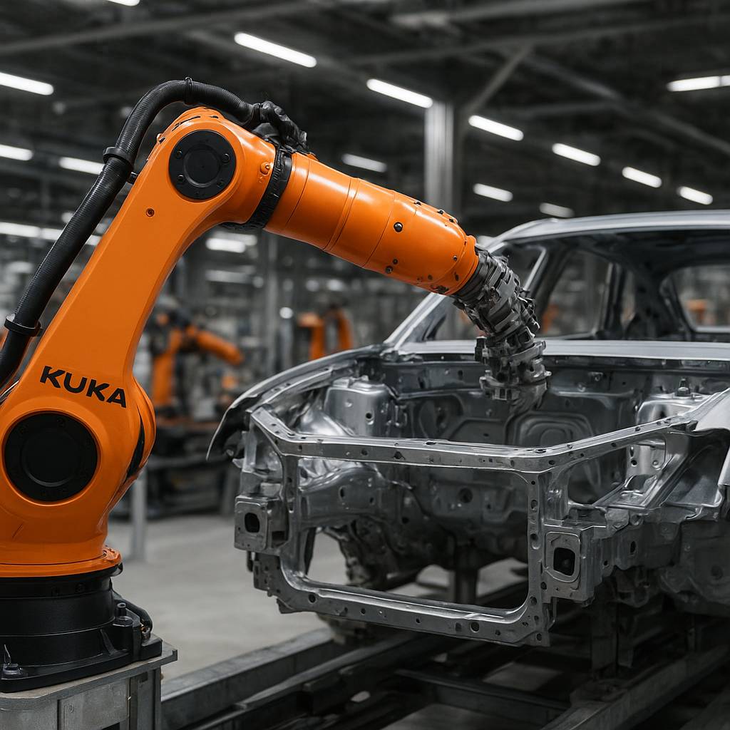 KR QUANTEC – KUKA – przemysł motoryzacyjny – robot