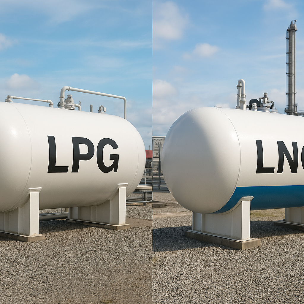 LPG i LNG – różnice i zastosowania