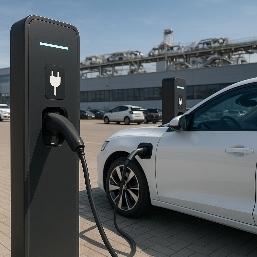 Rozwój infrastruktury ładowania aut elektrycznych