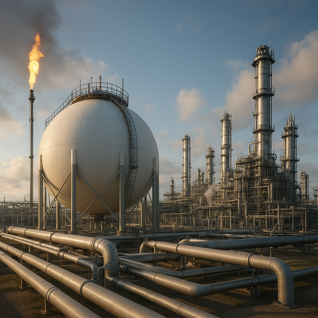 Gaz ziemny jako filar nowoczesnej petrochemii