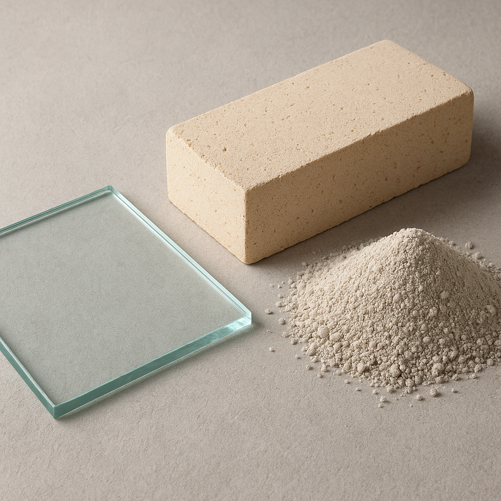 Szkło sodowo-wapniowe – ceramika – zastosowanie w przemyśle