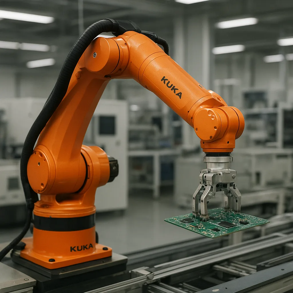 KR AGILUS – KUKA – przemysł elektroniczny – robot