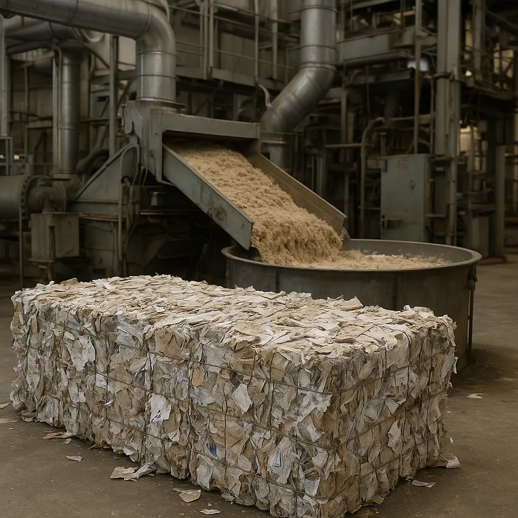 Recykling makulatury w procesach przemysłowych