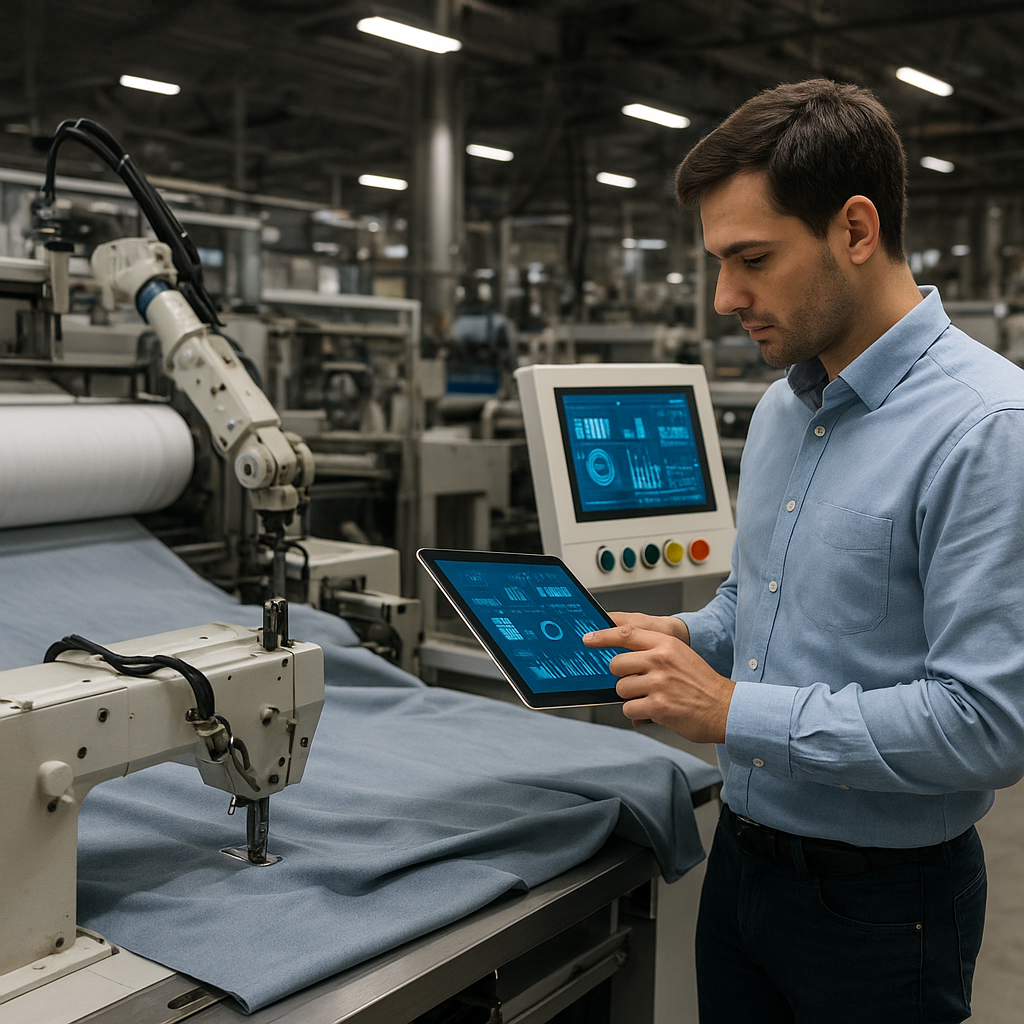 Cyfryzacja procesów produkcyjnych w przemyśle tekstylnym