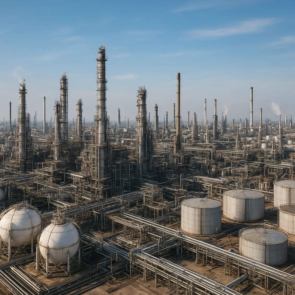 Największe kompleksy petrochemiczne