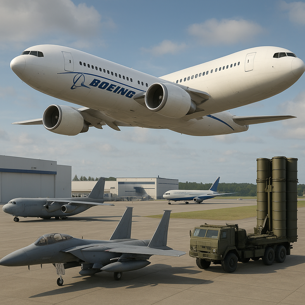 Historia firmy Boeing – lotnictwo, przemysł obronny