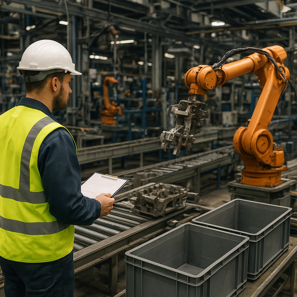 Logistyka wewnętrzna w przedsiębiorstwach przemysłowych