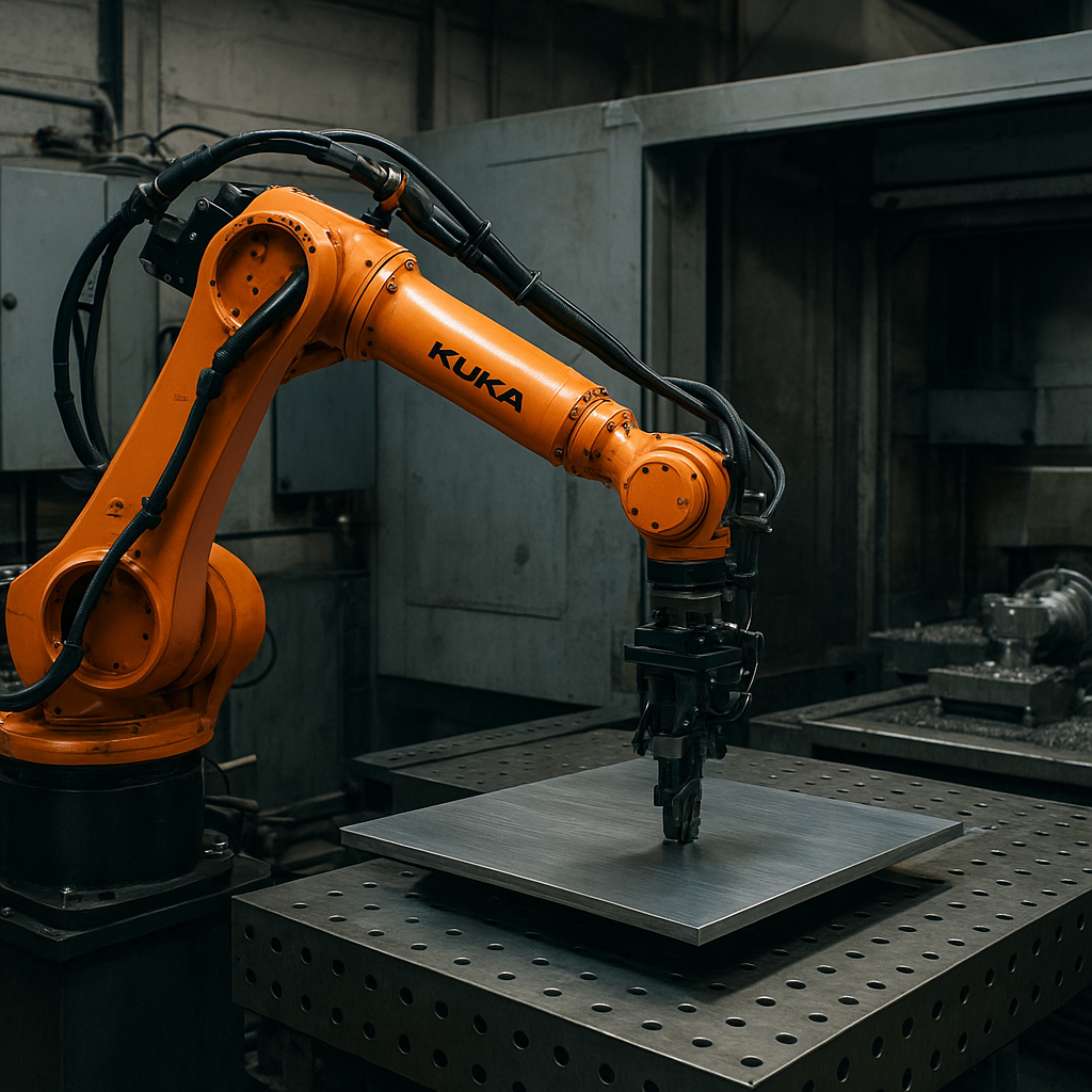 KR CYBERTECH – KUKA – przemysł metalowy – robot