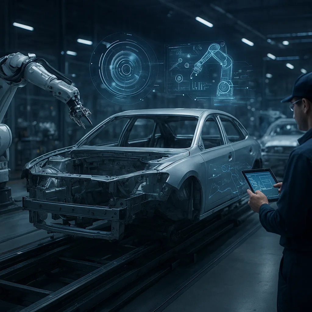 Przyszłość produkcji samochodów w duchu Industry 4.0
