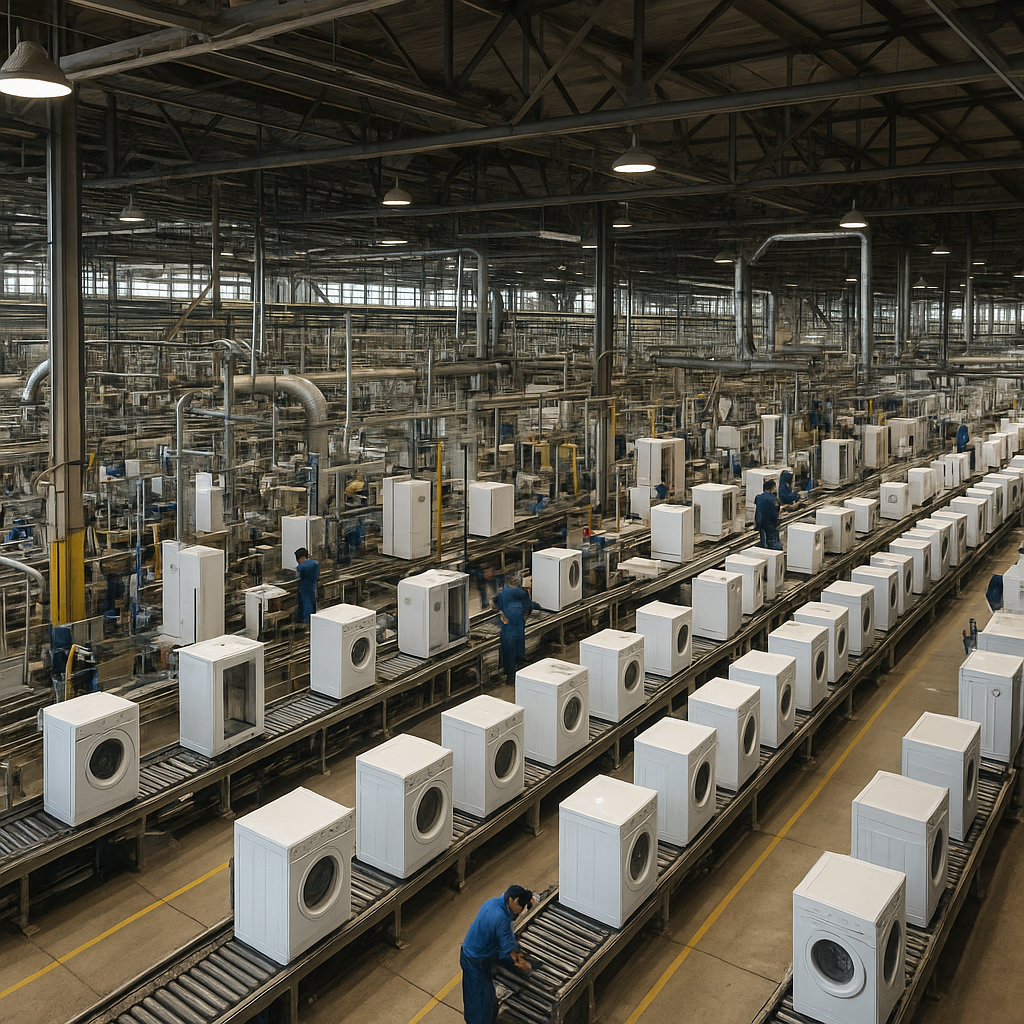 Największe fabryki sprzętu AGD