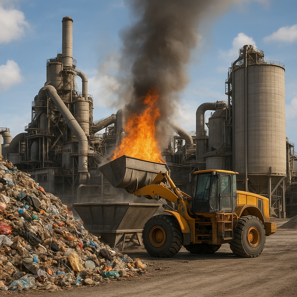 Zastosowanie paliw alternatywnych w produkcji cementu