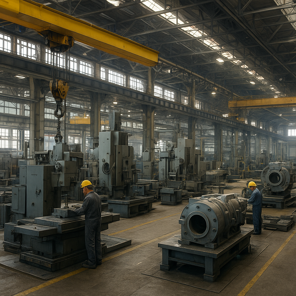 Największe fabryki maszyn przemysłowych