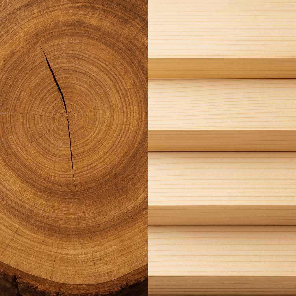 Drewno – tworzywo naturalne – zastosowanie w przemyśle