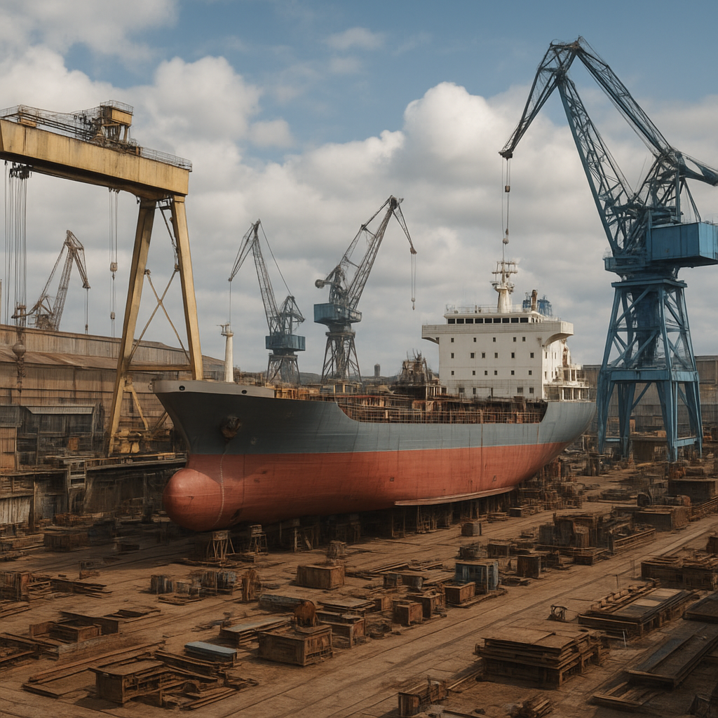 Największe stocznie i zakłady przemysłu okrętowego