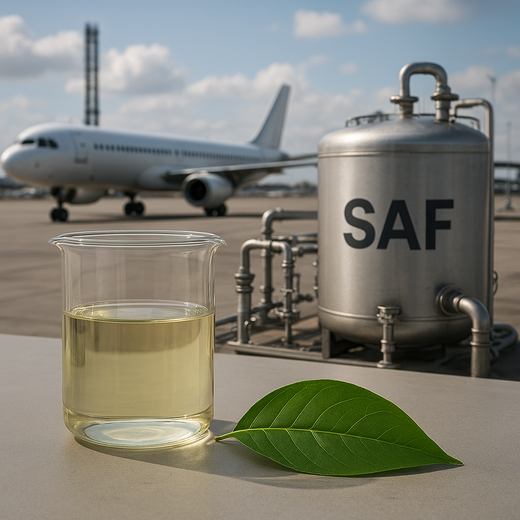 Ekologiczne paliwa dla lotnictwa przyszłości