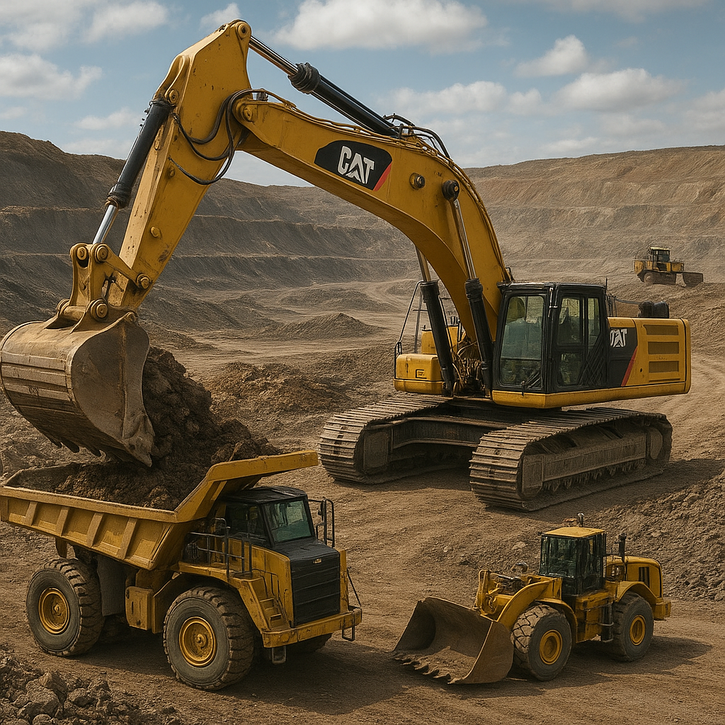 Historia firmy Caterpillar – maszyny budowlane, górnictwo