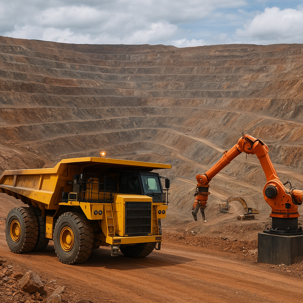 Automatyzacja w kopalniach miedzi