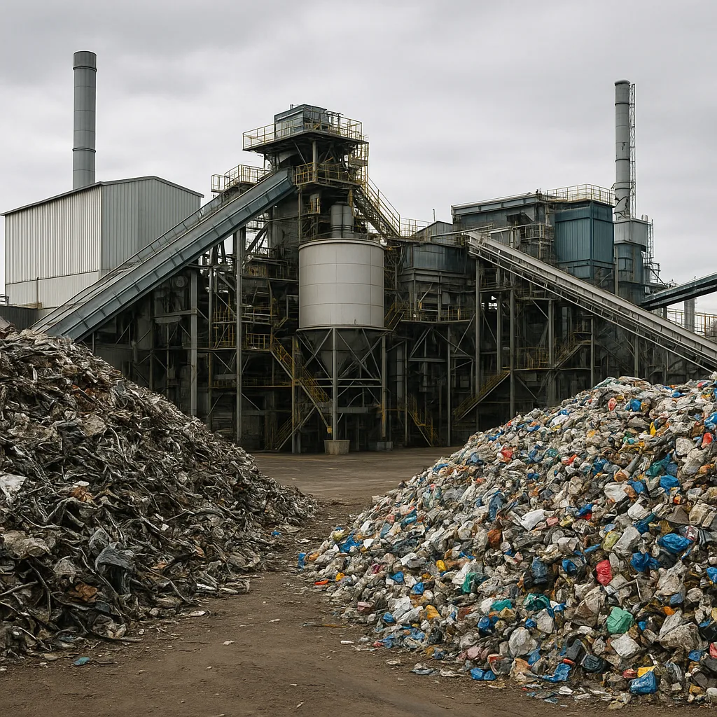 Największe zakłady recyklingu przemysłowego
