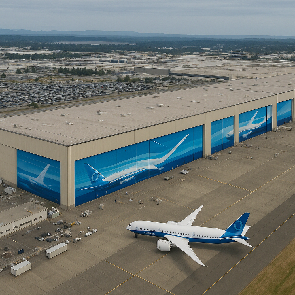 Boeing Everett Factory – Everett – USA