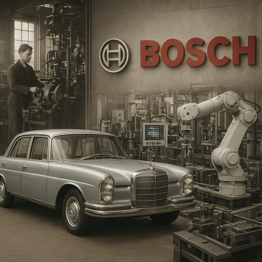 Historia firmy Bosch – motoryzacja, automatyka przemysłowa