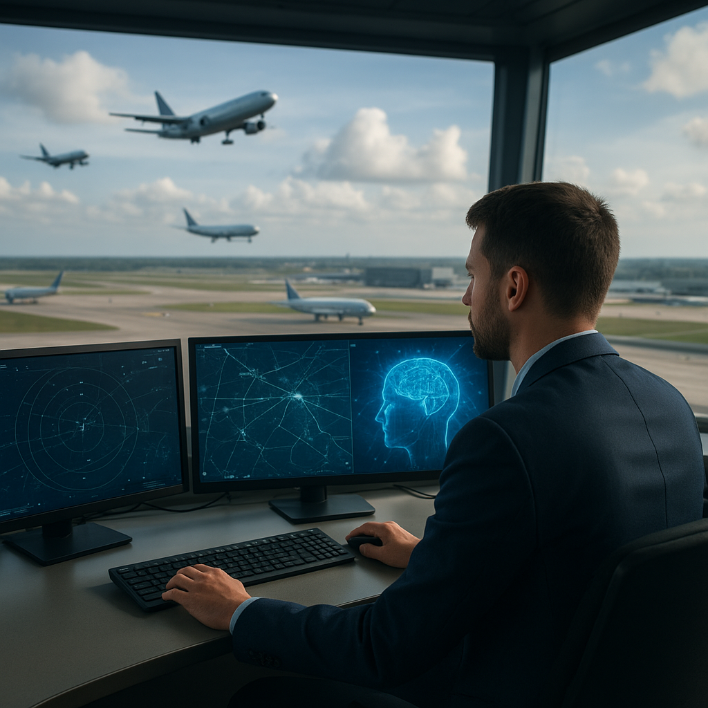 Wpływ sztucznej inteligencji na zarządzanie ruchem lotniczym