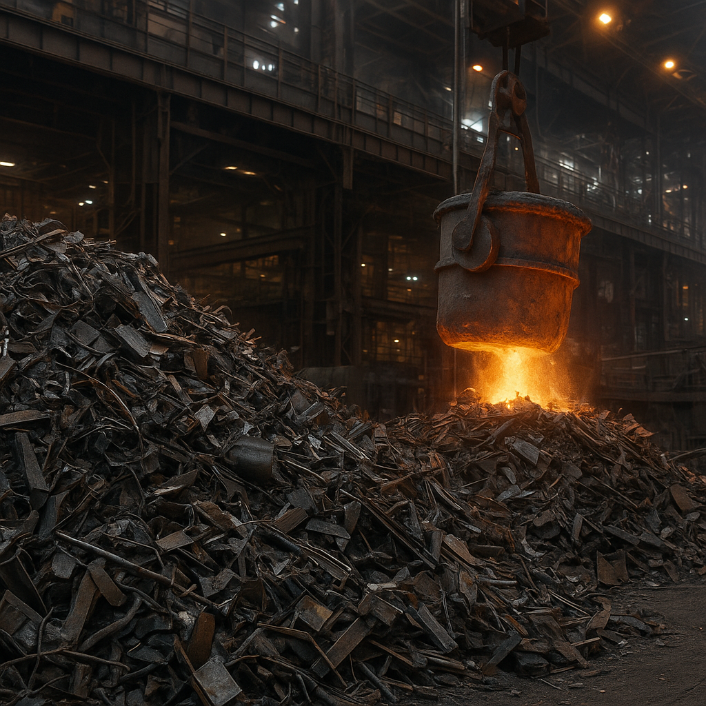 Rola złomu w nowoczesnym hutnictwie