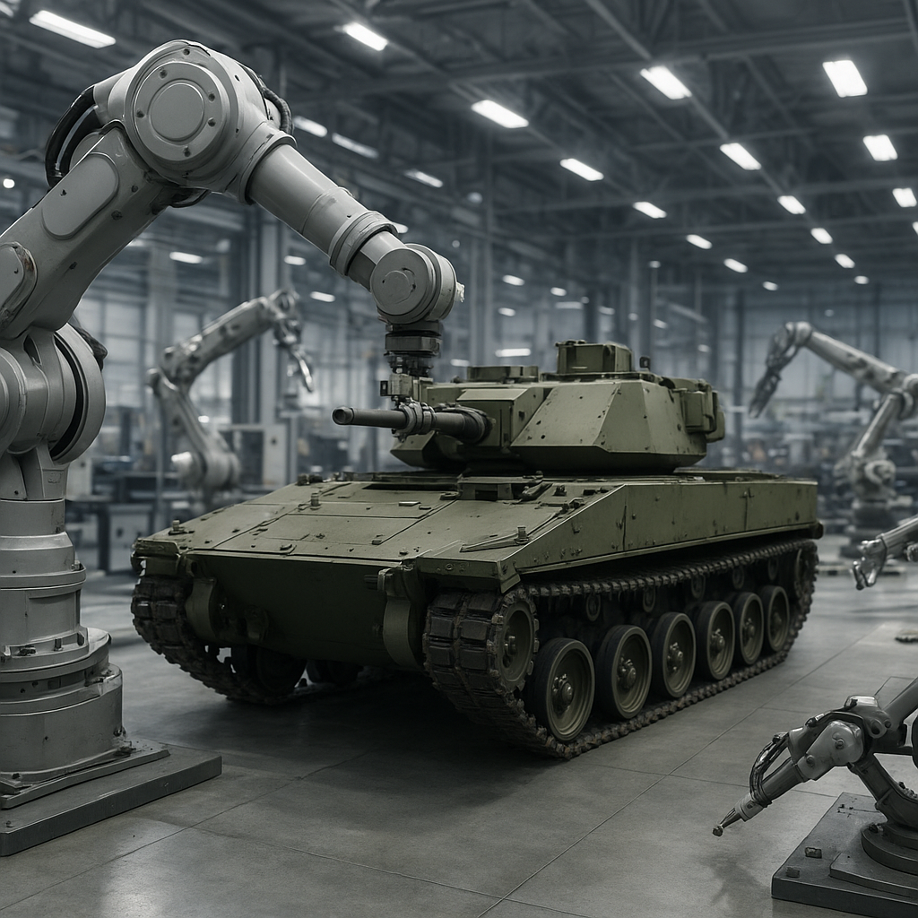 Automatyzacja procesów produkcyjnych w sektorze militarnym