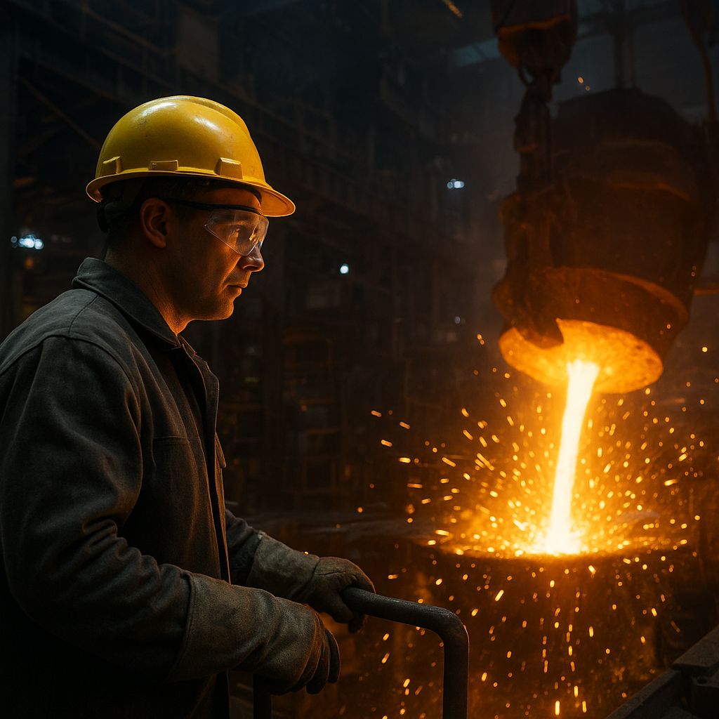 Bezpieczeństwo pracy w zakładach hutniczych