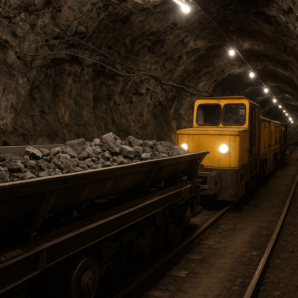 Systemy transportu podziemnego w kopalniach